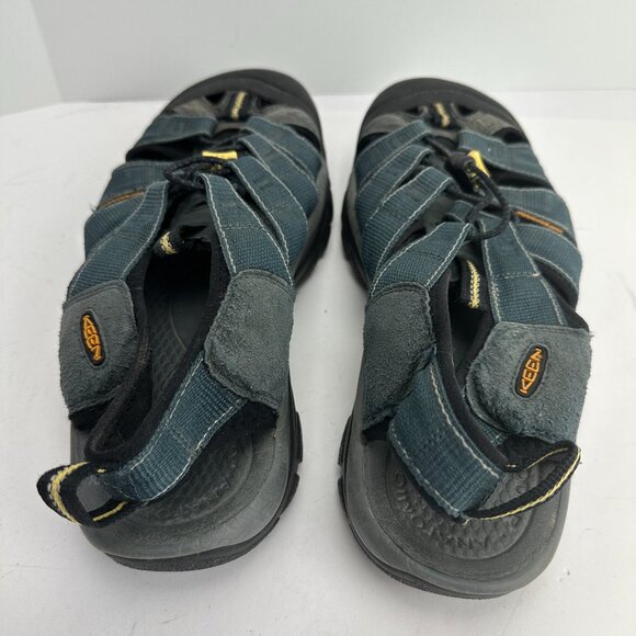 Keen Waterproof Newport Blue Black Sandals Men SIZE 11 AntiOdor Anatomic Footbed - Picture 6 of 7